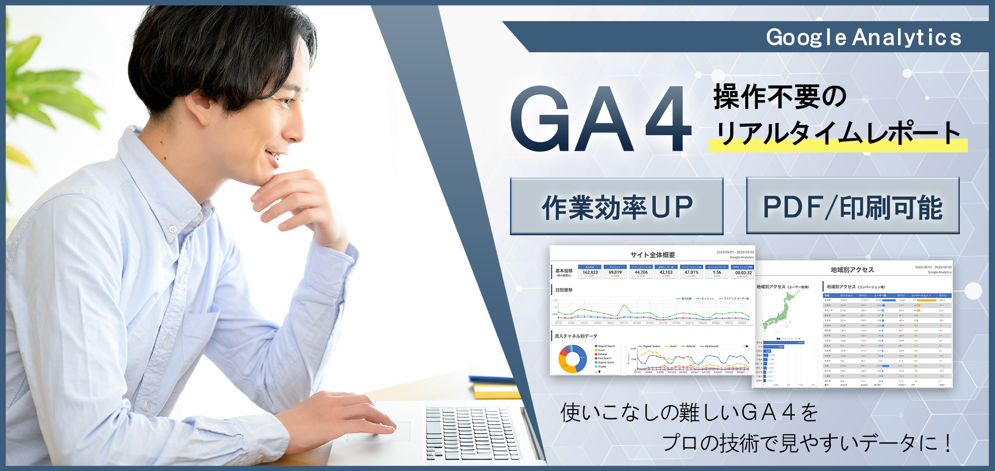 GA4アクセス解析レポート