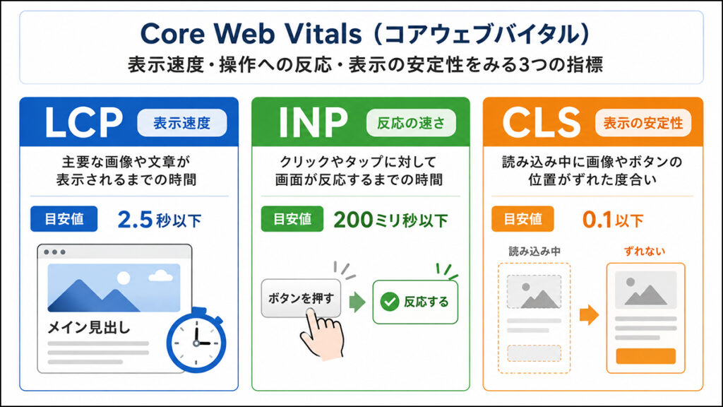Core Web Vitals（コアウェブバイタル）