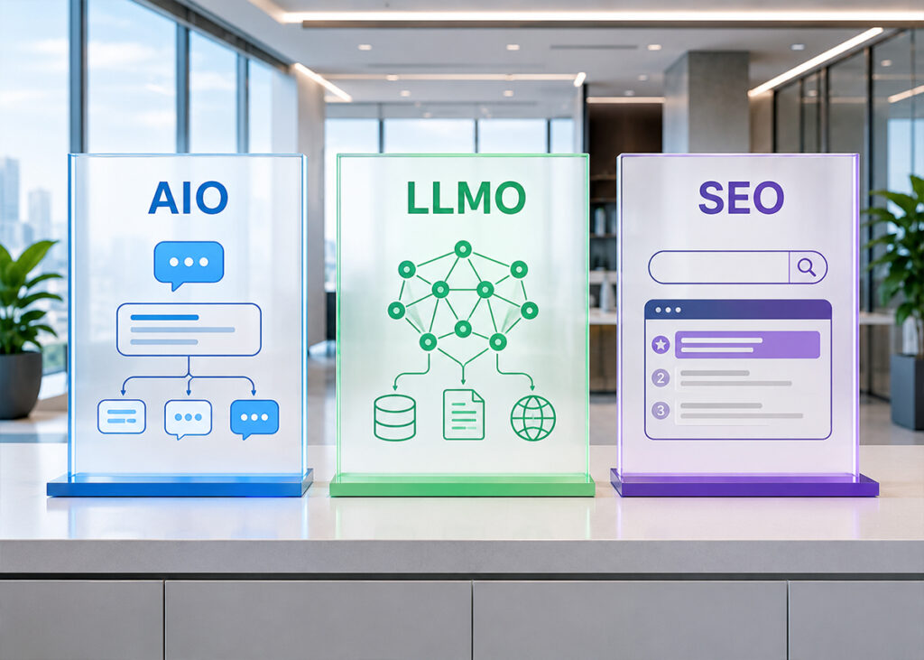 AIO・LLMOとSEOの違い