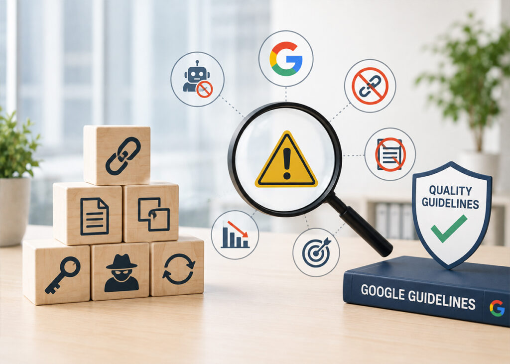 画像 SEO対策で避けたい失敗とGoogleガイドライン違反