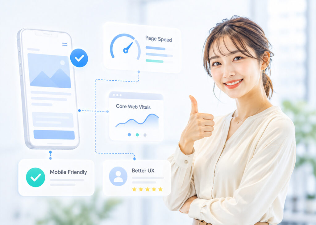 画像 モバイル表示・ページ速度・UXの改善